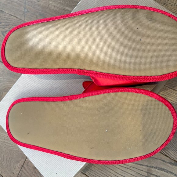 Charlotte Olympia Satin Kitty Slippers - Picture 3 of 4